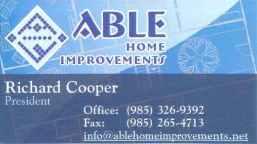 Able Home Improvements