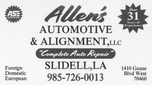 Allen's Automotive & Alignment