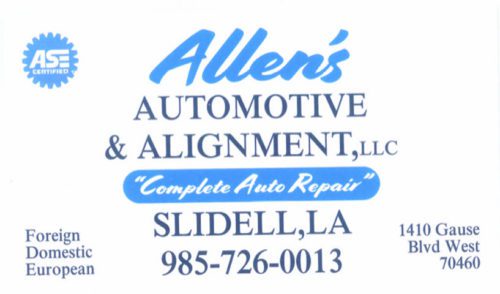 Allen's Automotive & Alignment