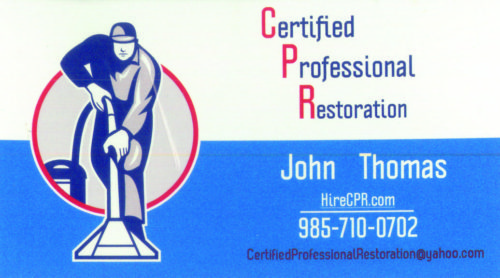 Certified Professional Restoration