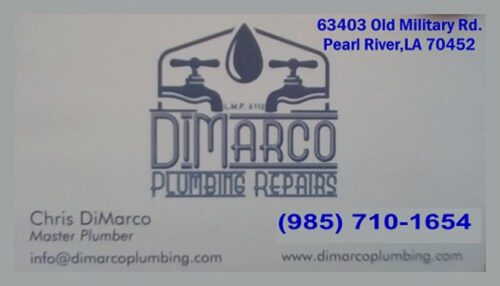 Dimarco Plumbing Repairs
