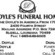 Doyles Furneral Home