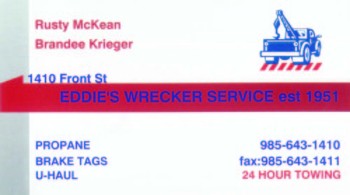 Eddie's Wrecker Service