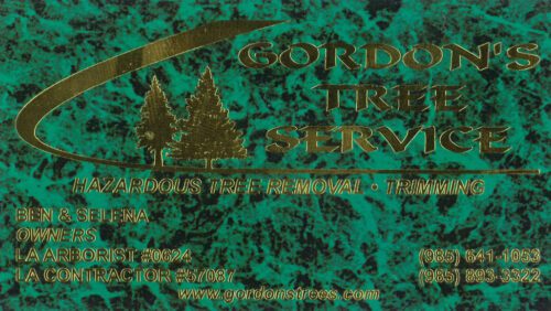 Gordons Tree Service