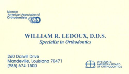 William Ledoux, DDS